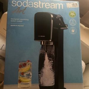 Brand new black Soda Stream Art